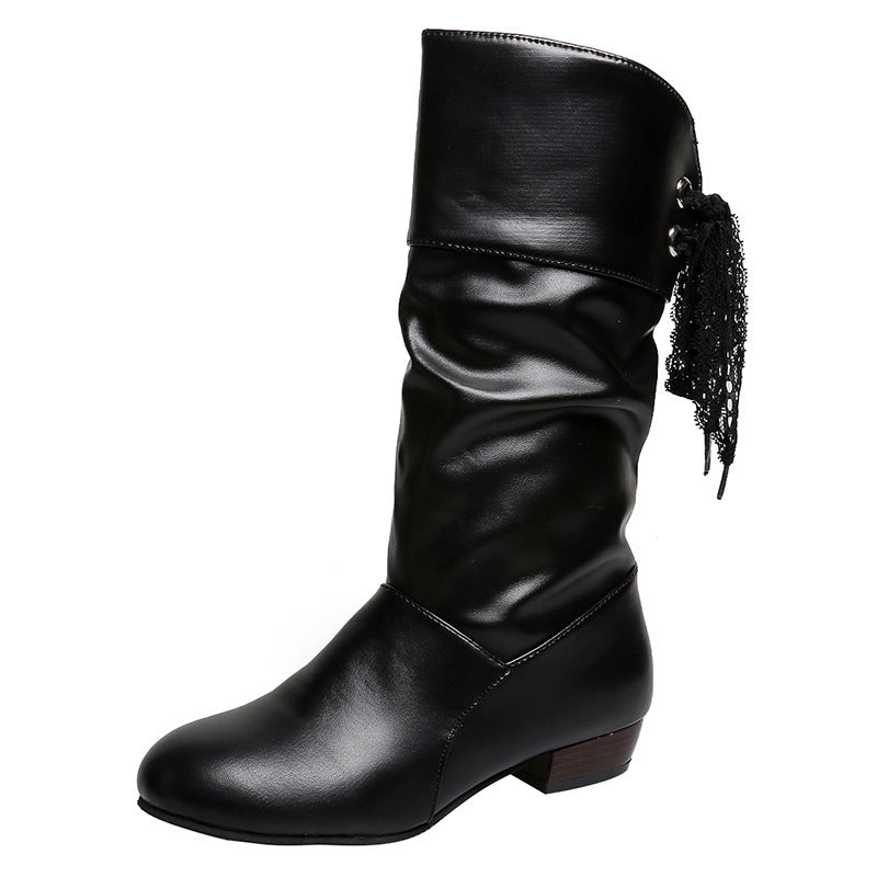 Collegia Mid-Calf Boots