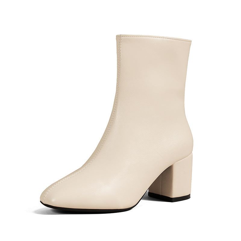 Valeria Boots – Side Zipper Elegance