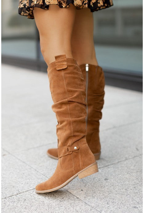 Auria Suede - Chic Boots