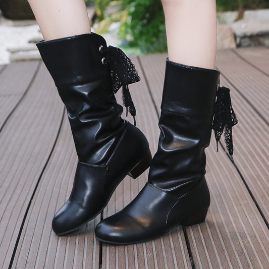 Collegia Mid-Calf Boots
